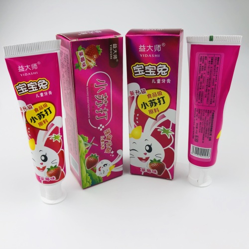 toothbrush toothpaste wholesale yida division baby rabbit 60g soda strawberry flavor children toothpaste