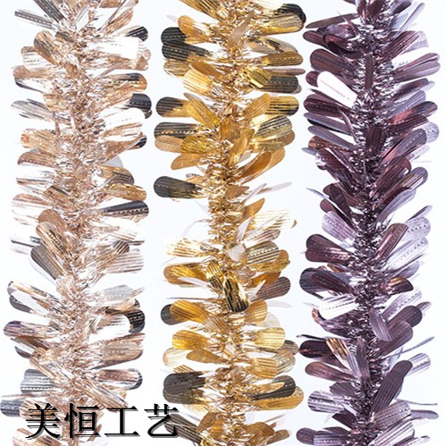 彩条圣诞彩条门帘雨丝门帘圣诞装饰婚庆节日用品