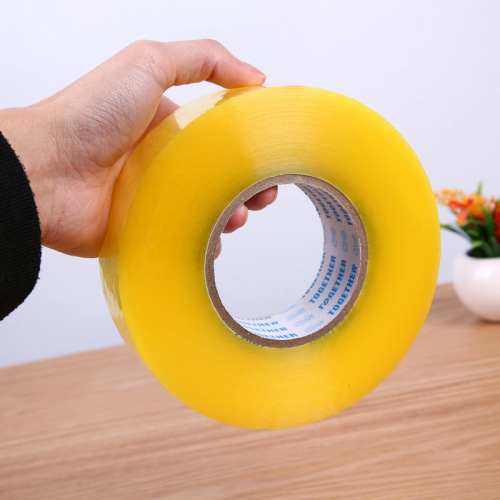 yi he large roll transparent tape sealing tape 4.2/4.5cm express sealing packaging taobao wide adhesive paper wholesale