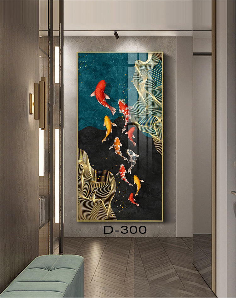 轻奢高档晶瓷工艺玄关挂画装饰画居家客厅走廊玄关壁饰装饰画挂画