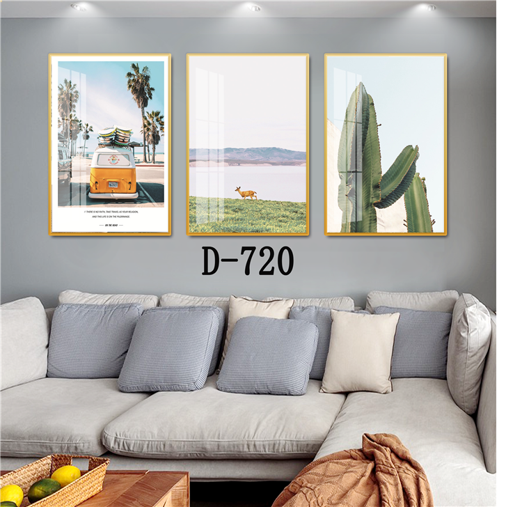 北欧现代居家走廊客厅装饰画文艺清新无框画家庭酒店装饰画