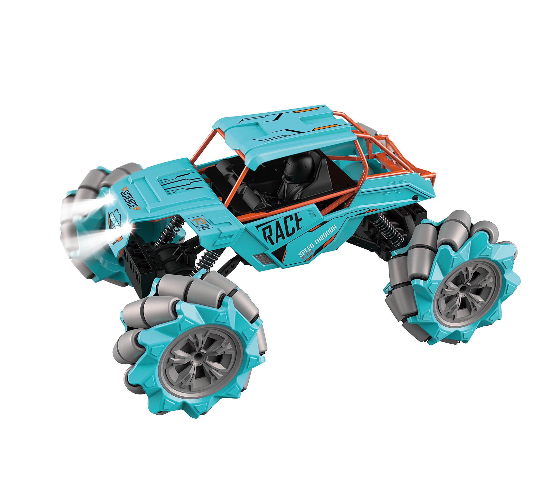 1:14全合金横移攀爬车遥控特技车双遥控手表重力感应男孩礼物