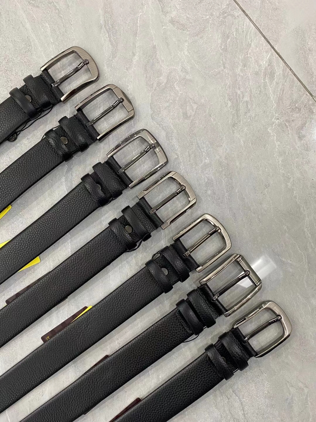 瓦萨琪品牌皮带 休闲扣 针扣男款皮带 牛皮 头层 商务休闲