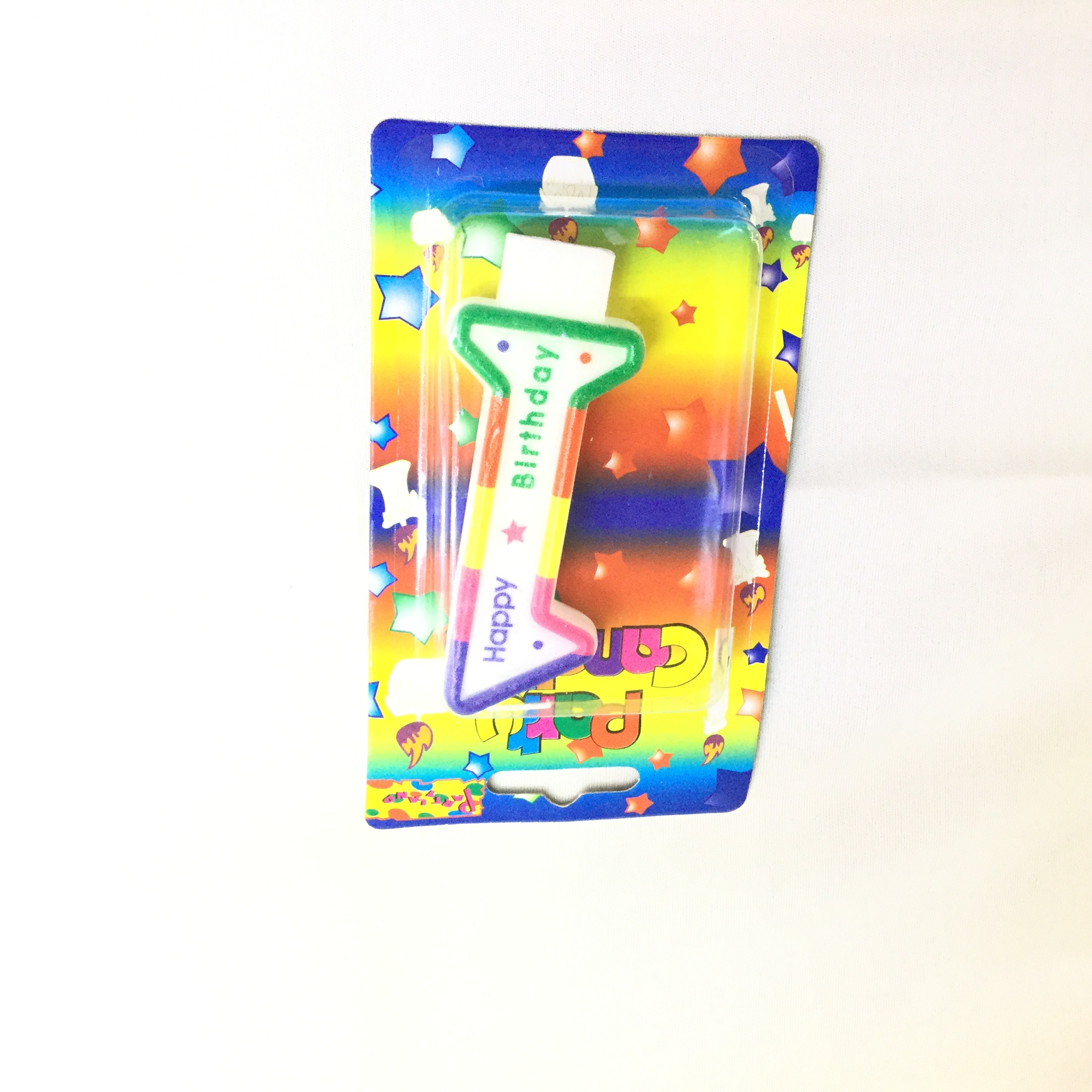 油泡派对蛋糕蜡烛荷花三角旋转金属数字爱心星造型创意粉儿童生日