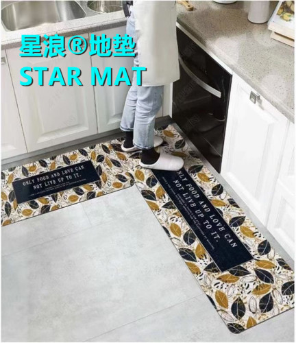 floor mat kitchen hd printing 3d non-slip mat absorbent carpet door mat foot mat