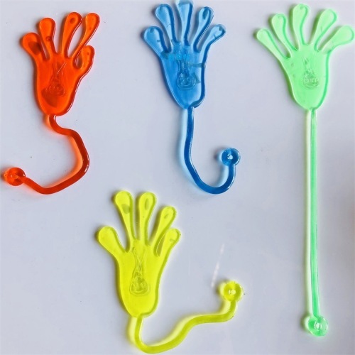 80 Nostalgic Toys Elastic Retractable Sticky Palm Large Climbing Wall Palm Whole Toy Trick Small Hand