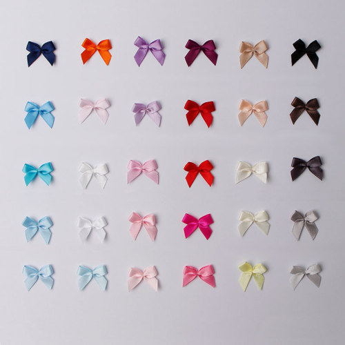  Points Winding Handmade DIY Polyester with Satin Bow Ribbon Customized Clothing Accessories Can Sample 
