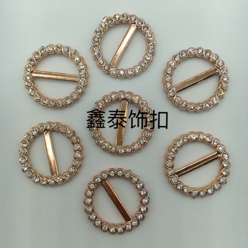 Plastic Gold Three-Gear Buckle Luggage Buckle Event Adjustable Buckle Japanese Buckle Spot Supply Wholesale