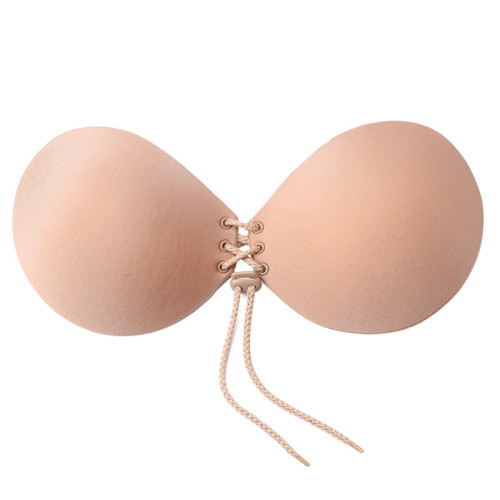 One-Piece Seamless Underwear Women‘s Dress Wedding Dress Sexy Concentrated Shape Silicone Nipple Sticker Chest Paste Strapless Invisible Bra