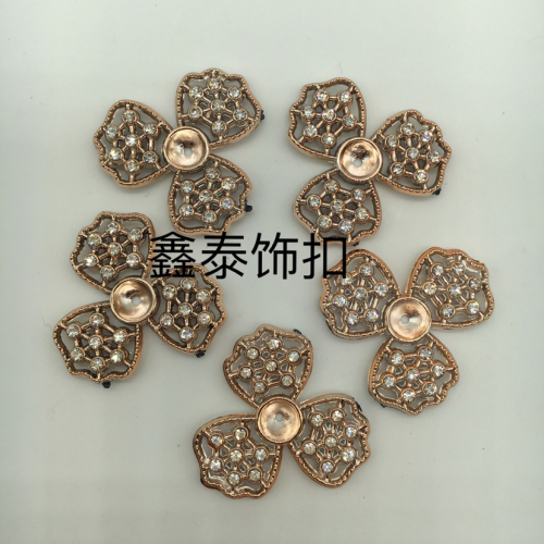plastic petals diamond buckle spot supply wholesale