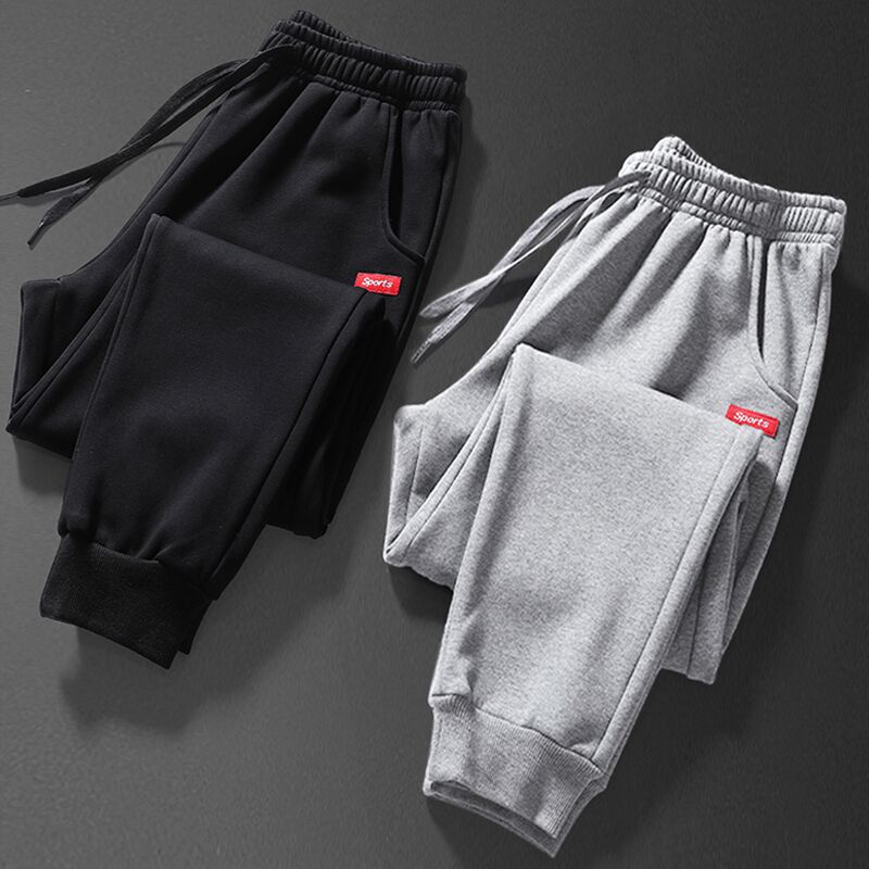 2021夏季新款潮流裤子男宽松束脚休闲裤学生运动裤卫裤跨境地摊