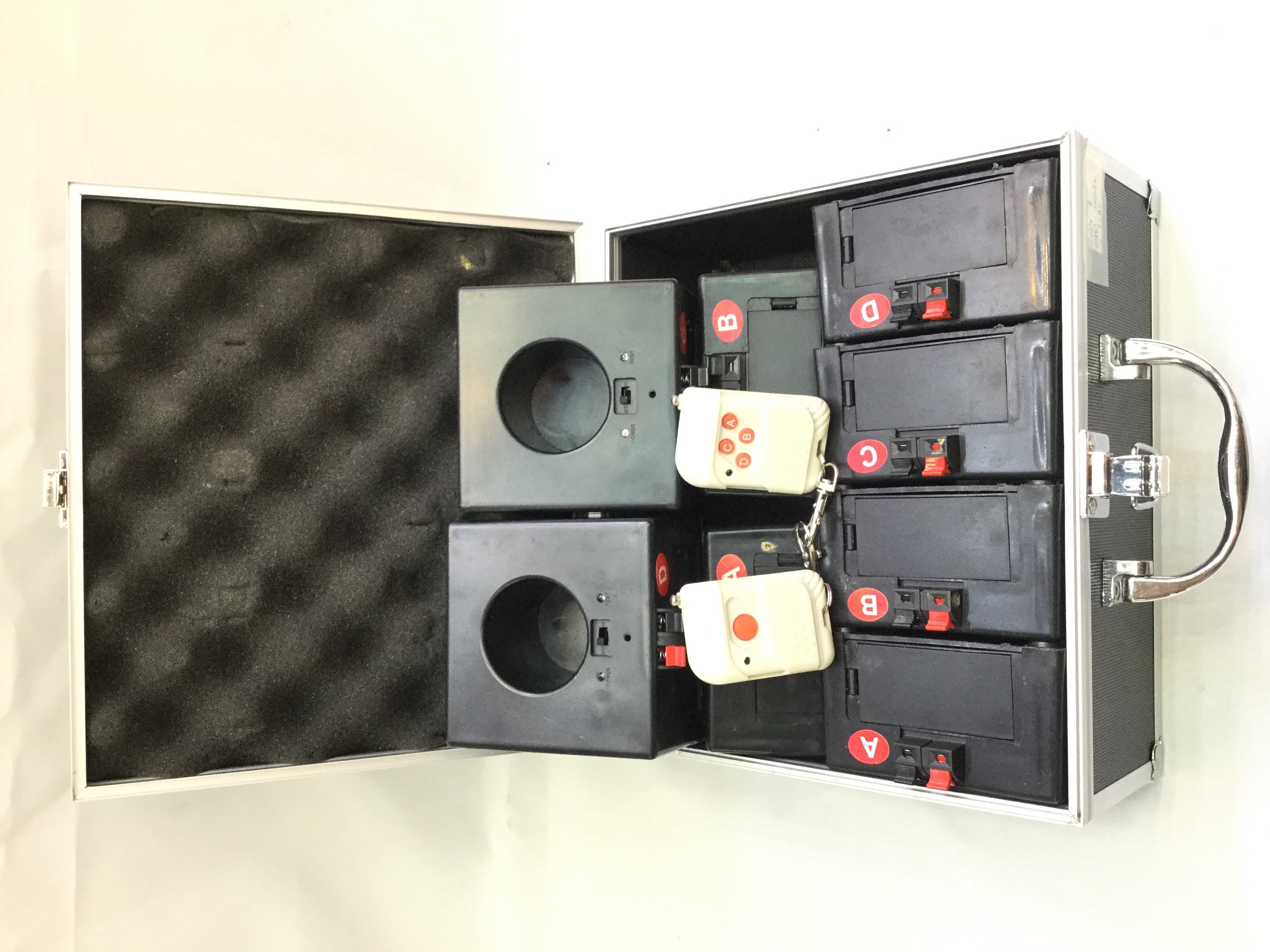 礼炮礼花机器节日舞台喷泉烟花点火器发射器电子礼花机器彩虹机