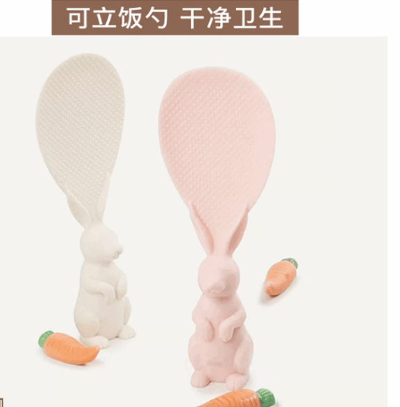 ins热款 彼得兔站立立体同款饭勺