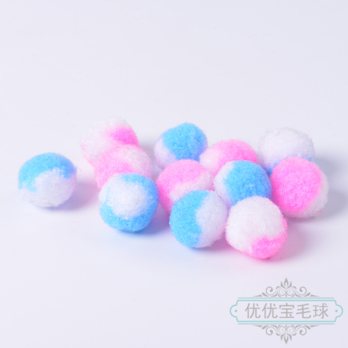 Factory Direct Sales Double Fight color Cashmere round Wool Ball DIY Handmade Clothing Crafts Accessories Accessories 