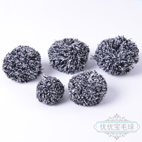 Manufacturers Supply Acrylic Cashmere Fur Ball 8cm Mixed Color Fur DIY Pillow Fur Ball Clothing Accessories