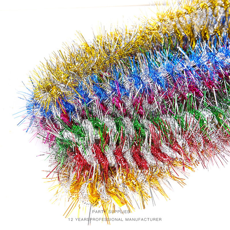结婚布置彩带彩条拉花毛条 商场酒吧ktv情人节幼儿园学校毛条装饰