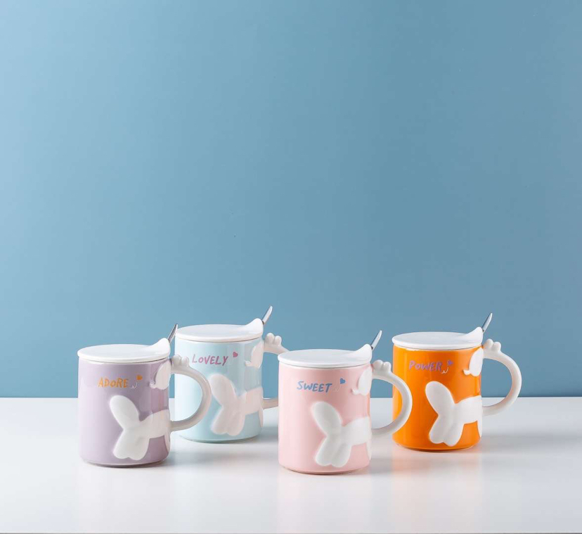 少女心可爱小鹿杯