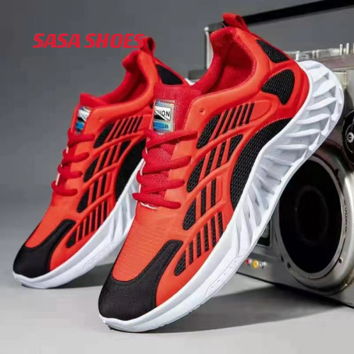 new men‘s casual shoes sports shoes flying woven shoes running shoes