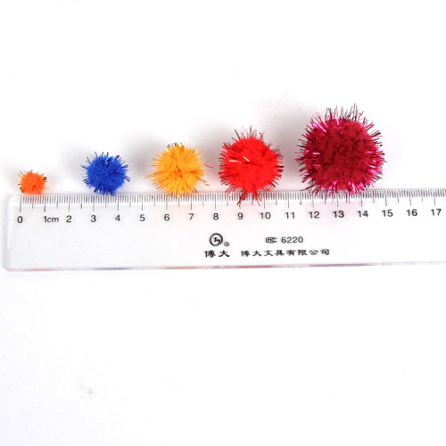 factory direct gold ball glitter ball fur ball pompon a large number of spot price discount spot