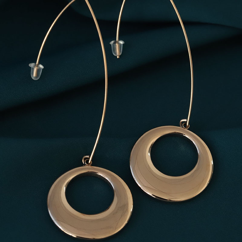 新款钛钢耳环欧美大版耳饰时尚潮流气质耳环女