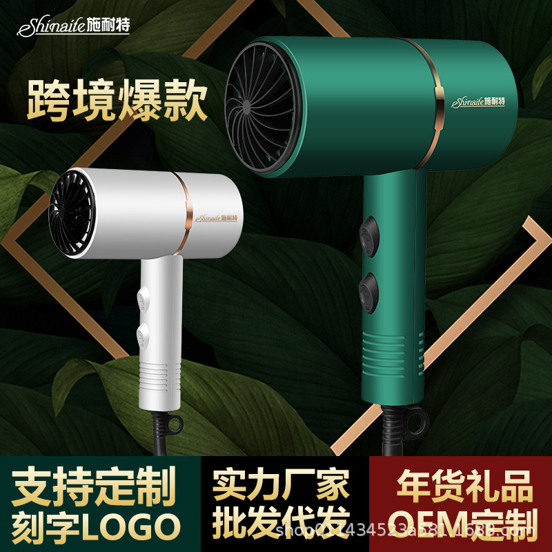 网红锤子电吹风机家用负离子发廊大功率跨境批发代发定制抖音爆款