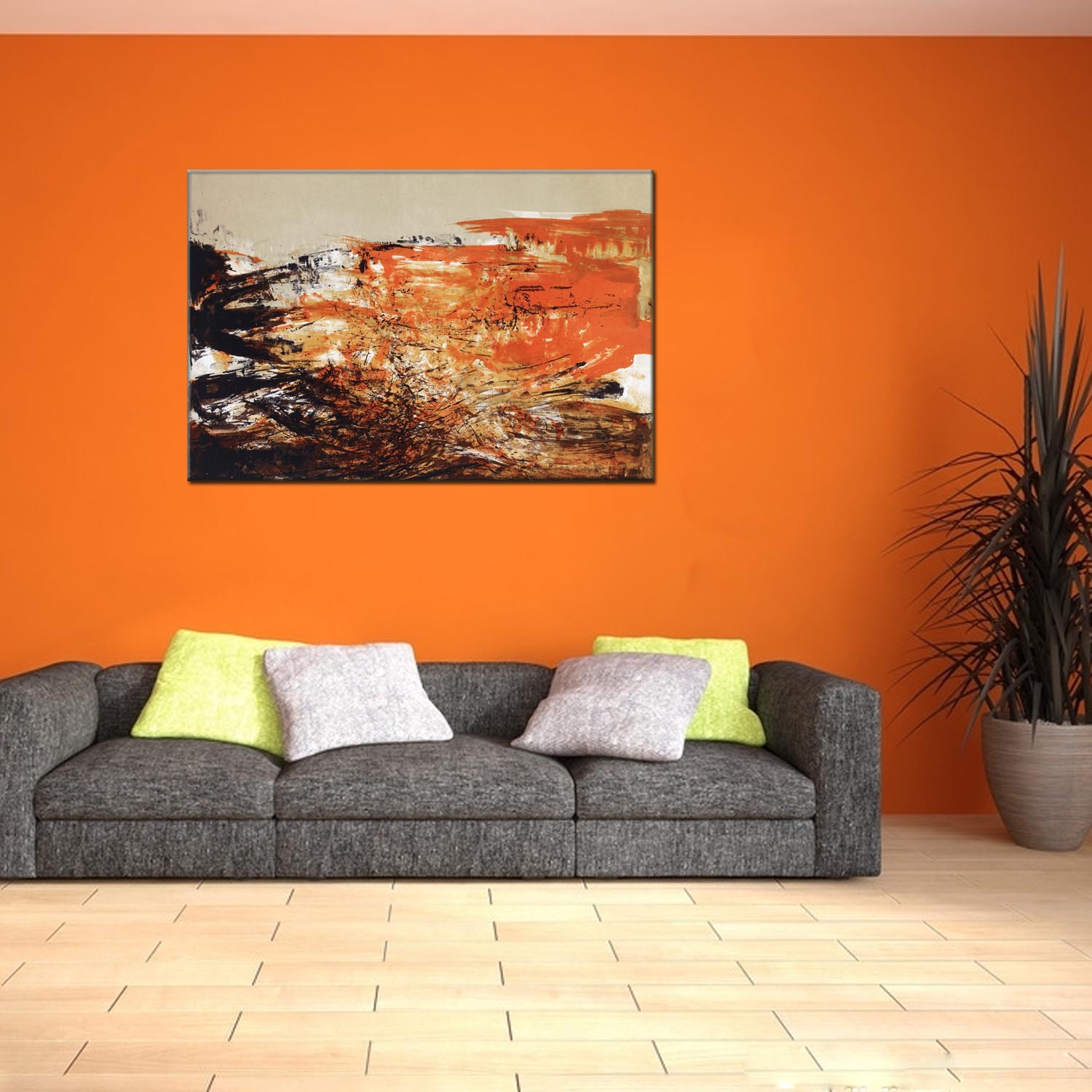 客厅餐厅装饰画宾馆酒店民宿工程油画配画无框画可定制规格加外框