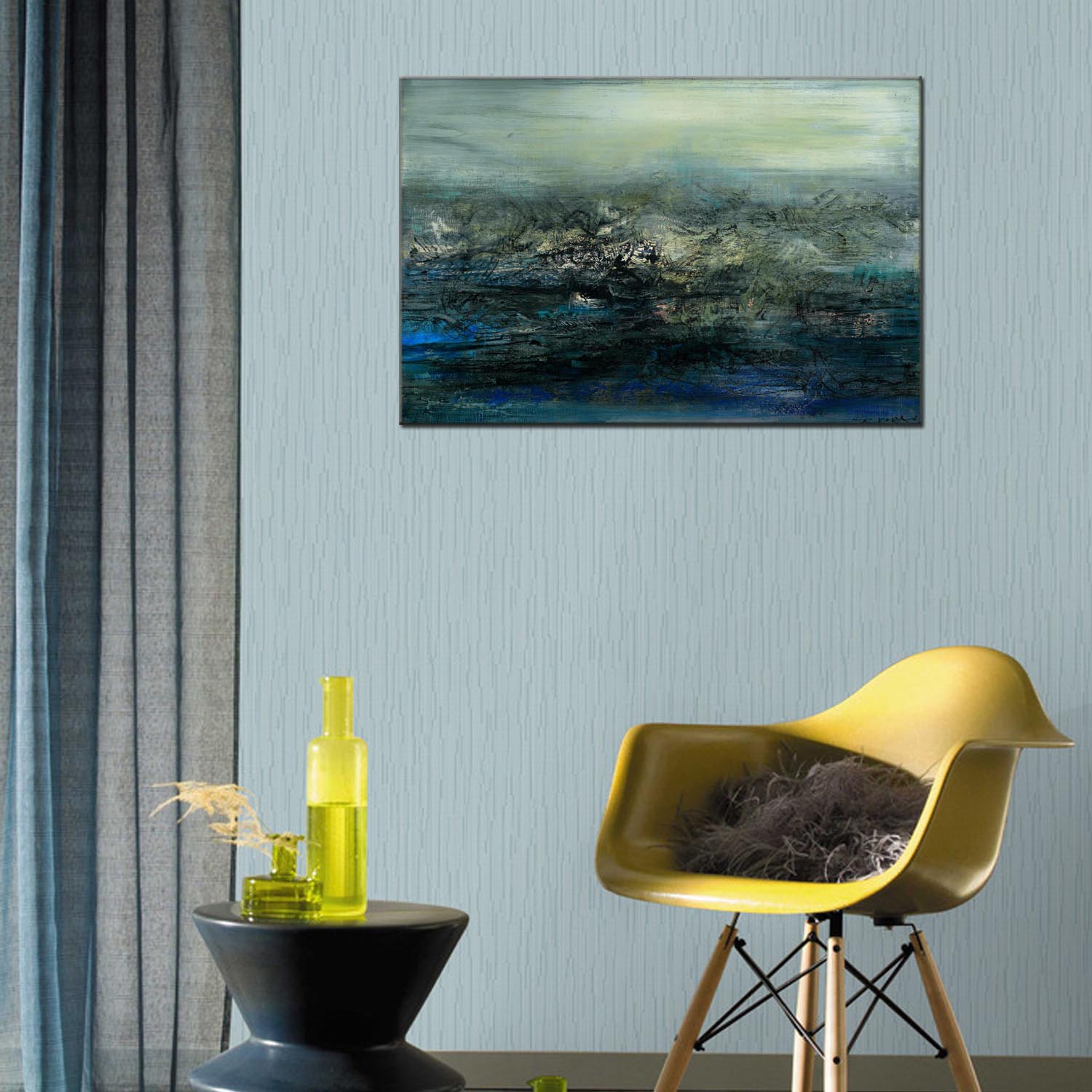 客厅餐厅装饰画宾馆酒店民宿工程油画配画无框画可定制规格加外框