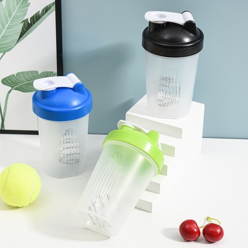 400ml shake cup protein powder sports fitness shake cup plastic mixing cup milkshake shake cup logo customization