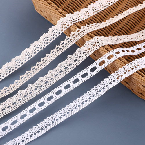 new white hollow-out embroidery lace clothing decoration accessories cuff accessories pure cotton water soluble lace wholesale
