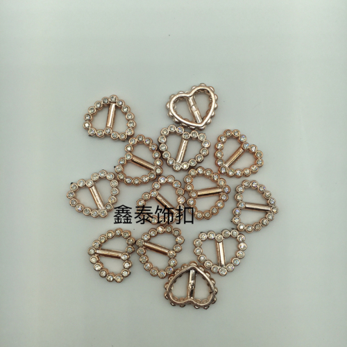 plastic japanese three-gear love diamond buckle diy handmade