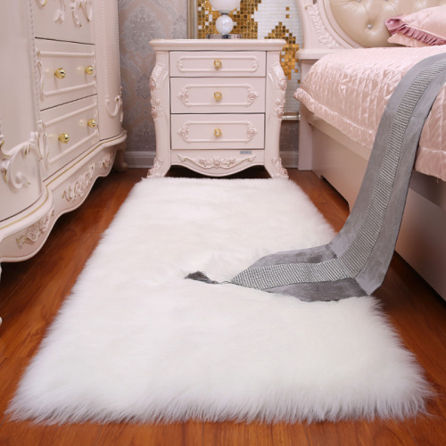 European-Style Floor Mat Carpet Living Room Carpet Plush Plush Mats Long-Wool Mat Square Carpet Supply
