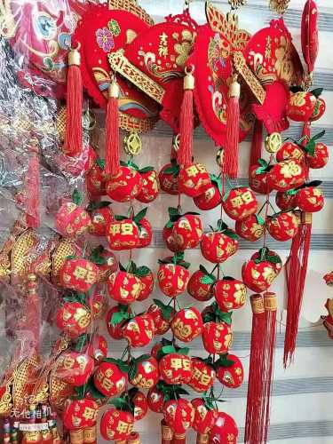 new year pendant festive gift chinese knot couplet housewarming happy lantern festival new year holiday