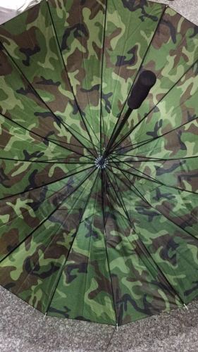 75cm16 bone hand open camouflage golf umbrella sunny and rainy dual-use super large wind-resistant low price wholesale foreign trade special umbrella