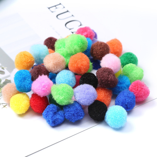 manufacturer wholesale polypropylene wool ball early childhood education children‘s handmade diy color mixed small wool ball pompon