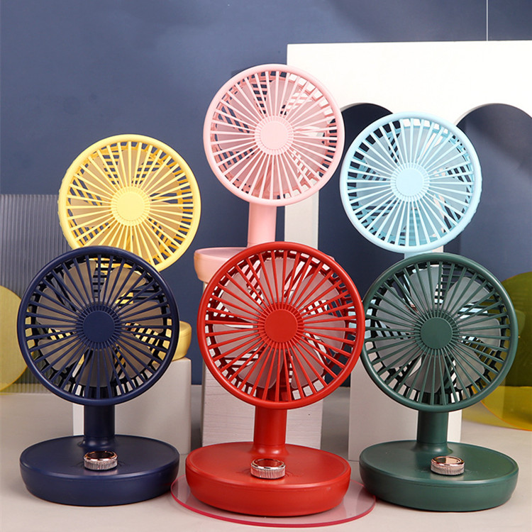 迷你桌面小电扇USB充电便携风扇家用办公桌面风扇学生宿舍小风扇