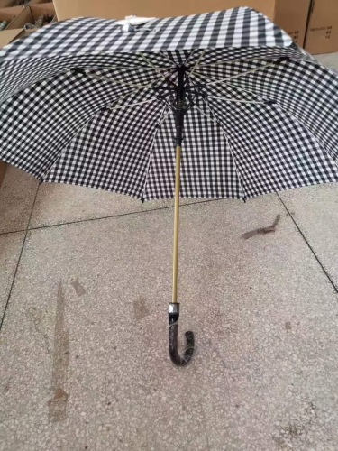 70cm fiber bone automatic impact flower umbrella rain-proof sun-proof sunny umbrella oversized double solid low price wholesale