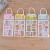 New Portable Gilding Stickers for Journals Small Daily Cute Girl Heart Journal Material Decorative Stickers
