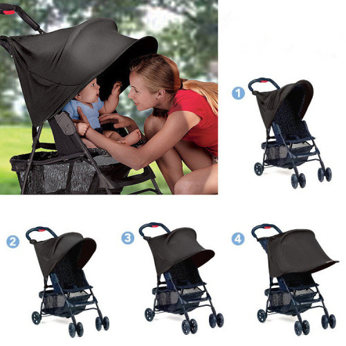 baby stroller stroller uv-proof awning awning windproof cover sunshade shade