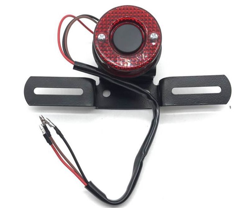 摩托车尾灯 复古改装LED 尾灯 电动车刹车 转向功能尾灯