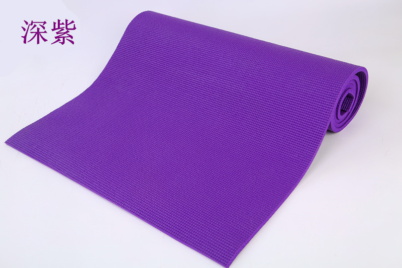 PVC瑜伽垫健身垫运动仰卧起坐瑜珈垫舞蹈垫瑜伽练习垫运动防滑垫详情2
