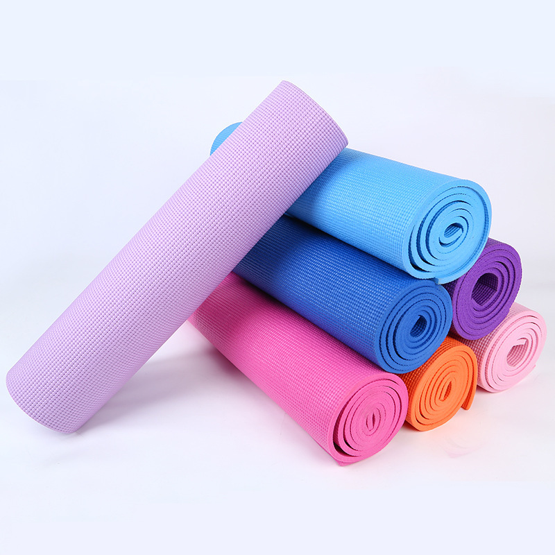 PVC瑜伽垫健身垫运动仰卧起坐瑜珈垫舞蹈垫瑜伽练习垫运动防滑垫详情9