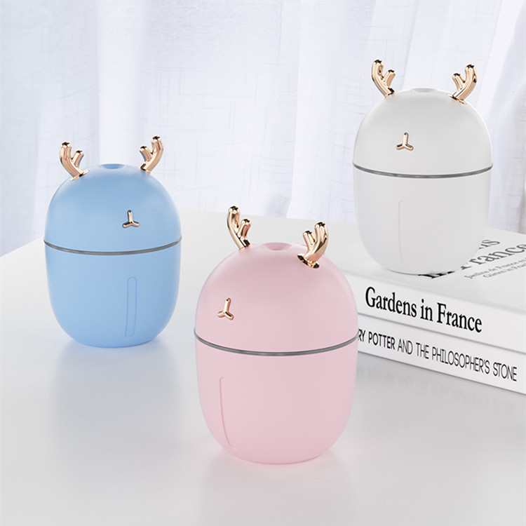 萌宠USB加湿器家用静音香薰机卧室大容量办公桌面加湿器创意礼品