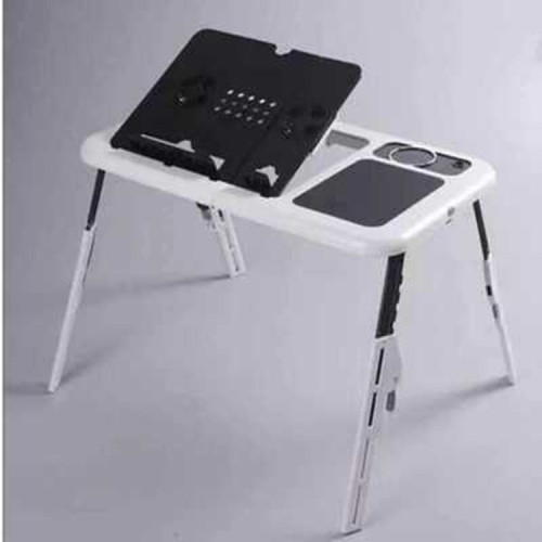 laptop desk used-on-bed foldable portable with heat dissipation adjustable lifting multi-functional double fan