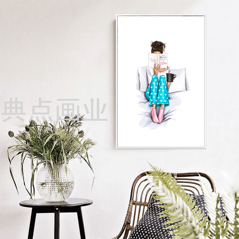 塑料框水晶装饰画发泡框壁画南美风格装饰画卧室客厅挂画