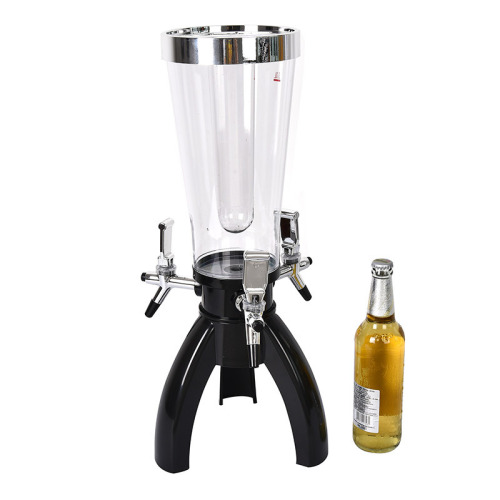 3l triangle three-head wine dispenser juice beverage machine factory direct