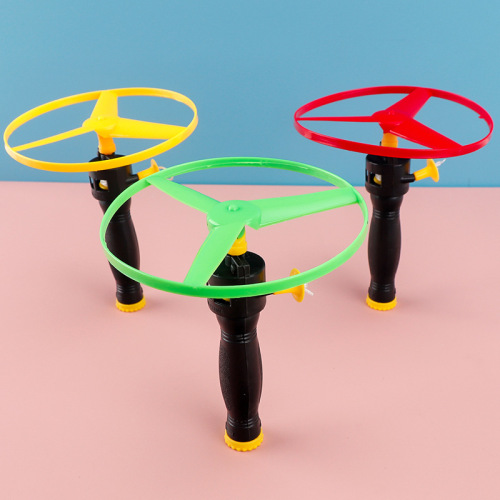 Combat Flying Saucer Small Pull Wire Flying Saucer Non-Luminous Frisbee Children Hot Selling Stall Toys Small Toys Wholesale 