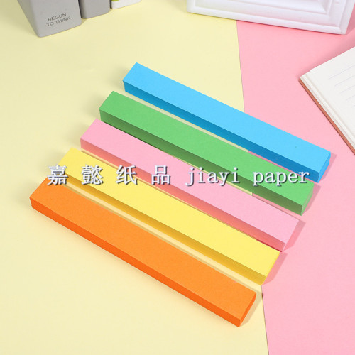 Glass Wishing Bottle Candy Color Children Wish Lucky Star Color DIY Star Origami Cardboard Strip Set 