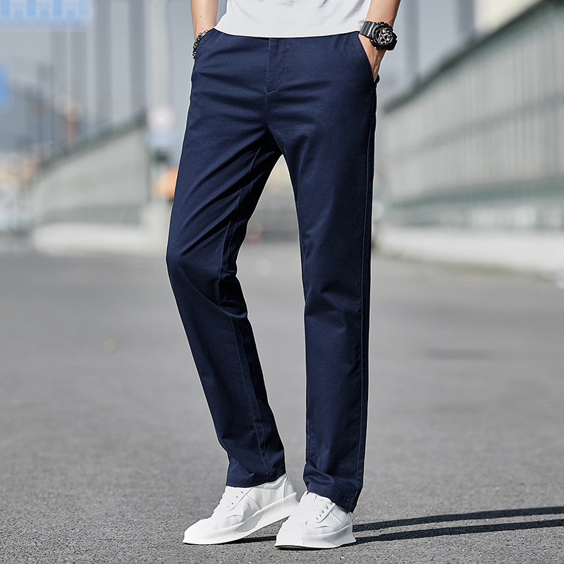 2021年新款夏季休闲长裤男薄款宽松直筒工装运动裤卫裤春秋款裤子