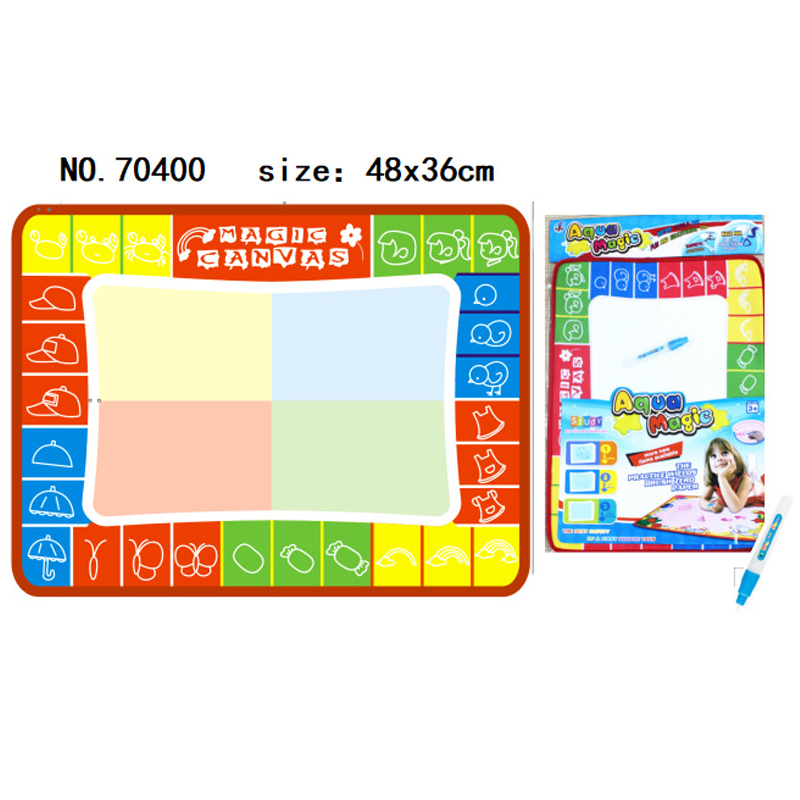 铭鑫神奇水画布 创意涂鸦毯 儿童智力开发 早教科教益智玩具批发
