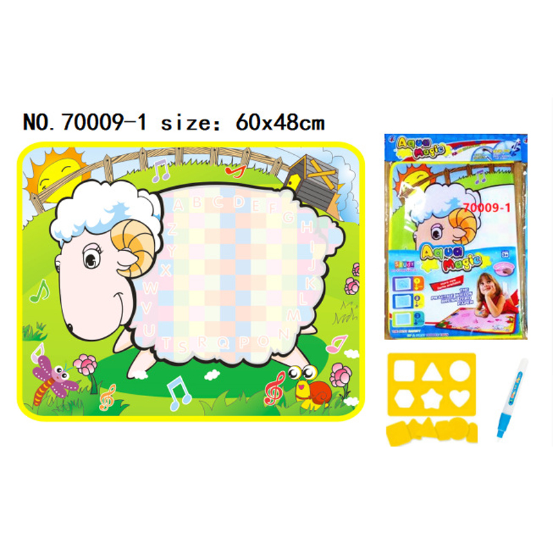 厂家批发神奇水画布创意涂鸦布 儿童环保水画布 儿童益智玩具